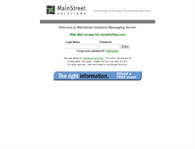 Tablet Screenshot of mail.moveforfree.com